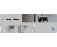 Kontak Simon UŽBAIGIMO LIZDUKAS RJ-45 + RJ-12 D5T.01/49-SIMON54