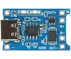 Kita LI-ION BATTERY CHARGING MODULE CHAR-4056-18650/USB-C
