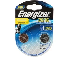 BATTERY ENERGIZER CR2016 LITHIUM 2PCS
