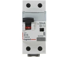 RCD JUNGILKLIS LE-410921 VIENFAZIS, B TIPAS 30 mA 16 A LEGRAND