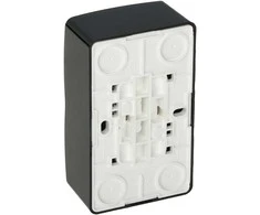 LIZDAS MONTUOJAMAS ANT PAVIRŠIAUS DVIGUBAS BERG/3743-09/EPN 250 V 16 A Elektro-Plast