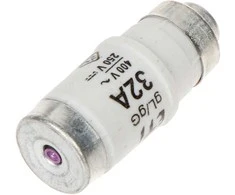 LYDŽIŲJŲ SAUGIKLIŲ ĮDĖKLAS ETI-D02/32A 32 A 400 V gL/gG E18 ETI