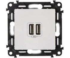 MAITINIMO LIZDAS LE-753112 Valena Life 2 PORTAI USB 2.4A/5V LEGRAND