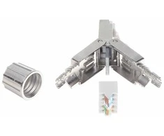 MODULINIS EKRANUOTAS KIŠTUKAS RJ45/FTP6A-HAND/S DELTA NETWORK