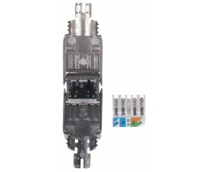 EKRANUOTAS MODULINIS KIŠTUKAS RJ45/FTP7-HAND/S DELTA NETWORK