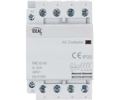MODULINIS KONTAKTORIUS KMC-63-40 63 A 400 V AC IDEALUS