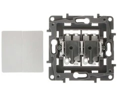MOMENTINIS DVIGUBAS MYGTUKAS LE-764508 Niloe 230 V 6 A LEGRAND