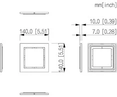 Dahua Technology VTM77 DAHUA MONTAVIMO PANELĖ