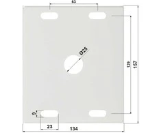 Dedra MONTAŽO SKARDA BM-130X160/ECO