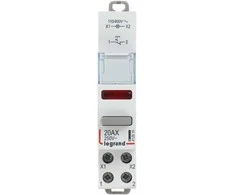 MYGTUKINIS JUNGIKLIS PAVIENIS BISTABILUS SU LEMPUTE LE-412915 1X NC 20 A LEGRAND
