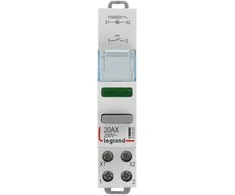 MYGTUKINIS JUNGIKLIS PAVIENIS MONOSTABILUS SU LEMPUTE LE-412920 1X NO 20 A LEGRAND