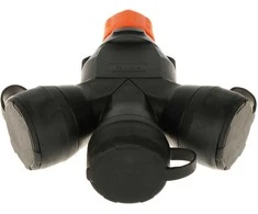 TRIGUBAS MOBILUSIS LIZDAS XF188G-EPN 250 V 16 A Famatel