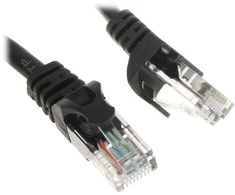 TST Masyvas PATCHCORD RJ45/0.5-Juodas 0.5m