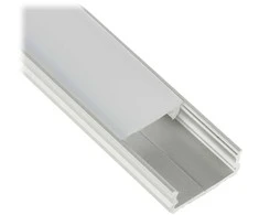 Oledowani TST PROFILIS SU LED JUOSTELIŲ ŠVIESOS TEPTUKU PR-LED/SA/2M PAVIRŠINIS MONTAVIMAS Sidabrinis