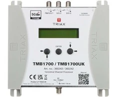 PROGRAMUOJAMAS Kelių juostų STIPRINTUVAS TMB-1700/TRIAX TRIAX