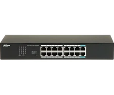 Šakotuvas PRAMONINIS SWITCH'AS S3016-16GT 16 PRIEVADŲ DAHUA