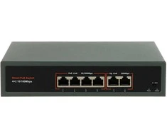 Šakotuvas SWITCH POE APTI-POE0402-60W-ECO 4 PRIEVADŲ