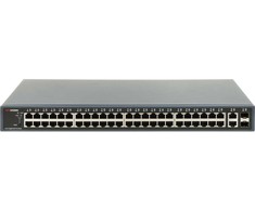Šakotuvas 52 prievadų, 48 PoE prievadų komutatorius Hikvision DS-3E1552P-SI