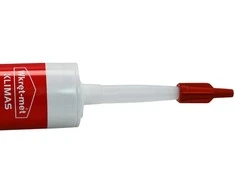 Quantec SANITARINIS SILIKONAS SSA-310-BB UŽTAISAS 310&nbsp;ml BESPALVIS WKRĘT-MET KLIMAS
