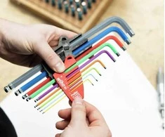 ŠEŠIABRAUNIŲ RAKTŲ RINKINYS WH-PROSTAR/46555 WIHA