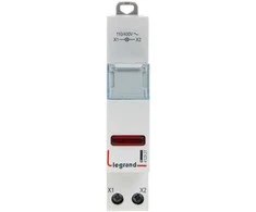 SIGNALIZAVIMO LEMPUTĖ LED LE-412927 MONTAVIMAS ANT BĖGIO DIN (TS-35) LEGRAND