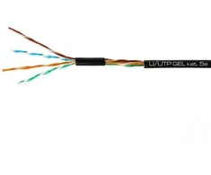 SUKTOS POROS LAIDAS UTP/K5/100M/ZEL/CON CONOTECH