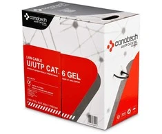 SUKTOS POROS LAIDAS UTP/K6/305M/ZEL/CON CONOTECH