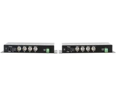 TST FIBER OPTIC VAIZDO KONVERTERIS OVH-4D/SC 4x VIDEO + RS-485 TXRX SET