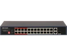 Šakotuvas Jungiklis POE DS-3E0326P-E/M(C) 24 PRIEVADŲ SFP Hikvision