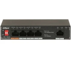 Šakotuvas SWITCH POE SF1005P 4 PRIEVADŲ DAHUA