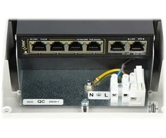 Šakotuvas SWITCH POE SG-64H 4 PRIEVADŲ PULSAR