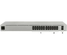 Šakotuvas SWITCH POE USW-24-POE 24 PRIEVADŲ SFP UBIQUITI / UniFi