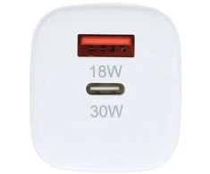 Aukey TINKLINIS ĮKROVIKLIS USB CHAR-X136B-30W Delta Power