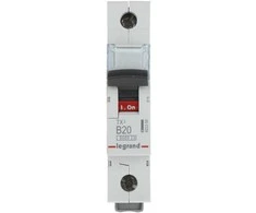 VAROMASIS JUNGIKLIS LE-403358 VIENFAZIS 20 A B TIPAS LEGRAND