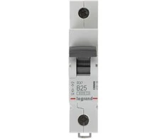 VAROMASIS JUNGIKLIS LE-419138 VIENFAZIS 25 A B TIPAS LEGRAND