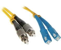 Rbline TST VIENREŽIAUS PATCHCORD PC-2FC/2SC 1 m
