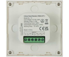 SIENINIS NUOTOLINIO VALDYMAS LED AŠVIETIMO VALDIKLIEMS T4 2,4 GHz, MONO, CCT, RGB, RGBW, RGBCCT (RGBWW) MiBOXER