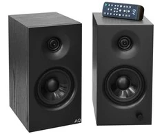 Acoustique Quality M26 Aktyvių garsiakalbių rinkinys su Bluetooth. Dviejų juostų Hi-Fi garsiakalbiai jūsų kompiuteriui, išmaniajam telefonui, iPhone, patefonui ir televizoriui