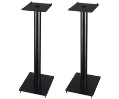 AQ S19/60 - Garsiakalbių stovas / Metalinis garsiakalbių stovas / 60 cm juodas