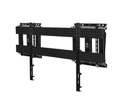 B-TECH AV SOFT-OPEN FULL SERVICE WALL MOUNT FOR XXL DISPLAYS - Juodas