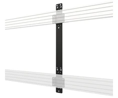 B-Tech SYSTEM X - Dvigubas sieninis laikiklis prie sijos - 19 mm atstumas BT8390-WFK3 / monitoriaus laikiklis