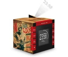 Bigben RR70PROCKWOOD - Radijo žadintuvas su projekcija ir skaitmeniniu FM imtuvu