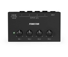 Fonestar FDA-4A – Ausinių stiprintuvas (koncentratorius su 4 išėjimais)