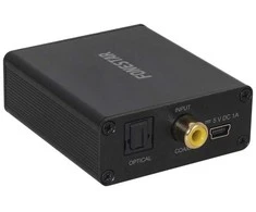 Fonestar FO-41DAH - skaitmeninis-analoginis garso konverteris, konverteris su ausinių išvestimi