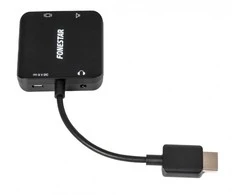 Fonestar FO-442HA - HDMI ištraukiklis + optinis SPDIF/3,5 mm mini lizdas. UHD 4K