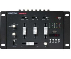 Fonestar MIX-3DJ - miksavimo stalas, 3 stereo kanalai, 1 mikrofonas