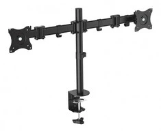 Fonestar STM-6211N - Stalinis laikiklis dviems monitoriams nuo 13" iki 27"