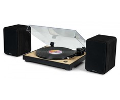 THOMSON TT300 WS600DUO patefonas su aktyviais garsiakalbiais