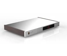 Muzikinis centras CLASSIC JBL MP350 klasikinis tinklo grotuvas DSD MQA sidabrinis + mediniai šonai