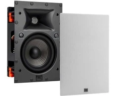 JBL STUDIO 6-6IW Dvipusis montuojamas garsiakalbis 6,5 colio baltas stačiakampis Galia 50 W RMS